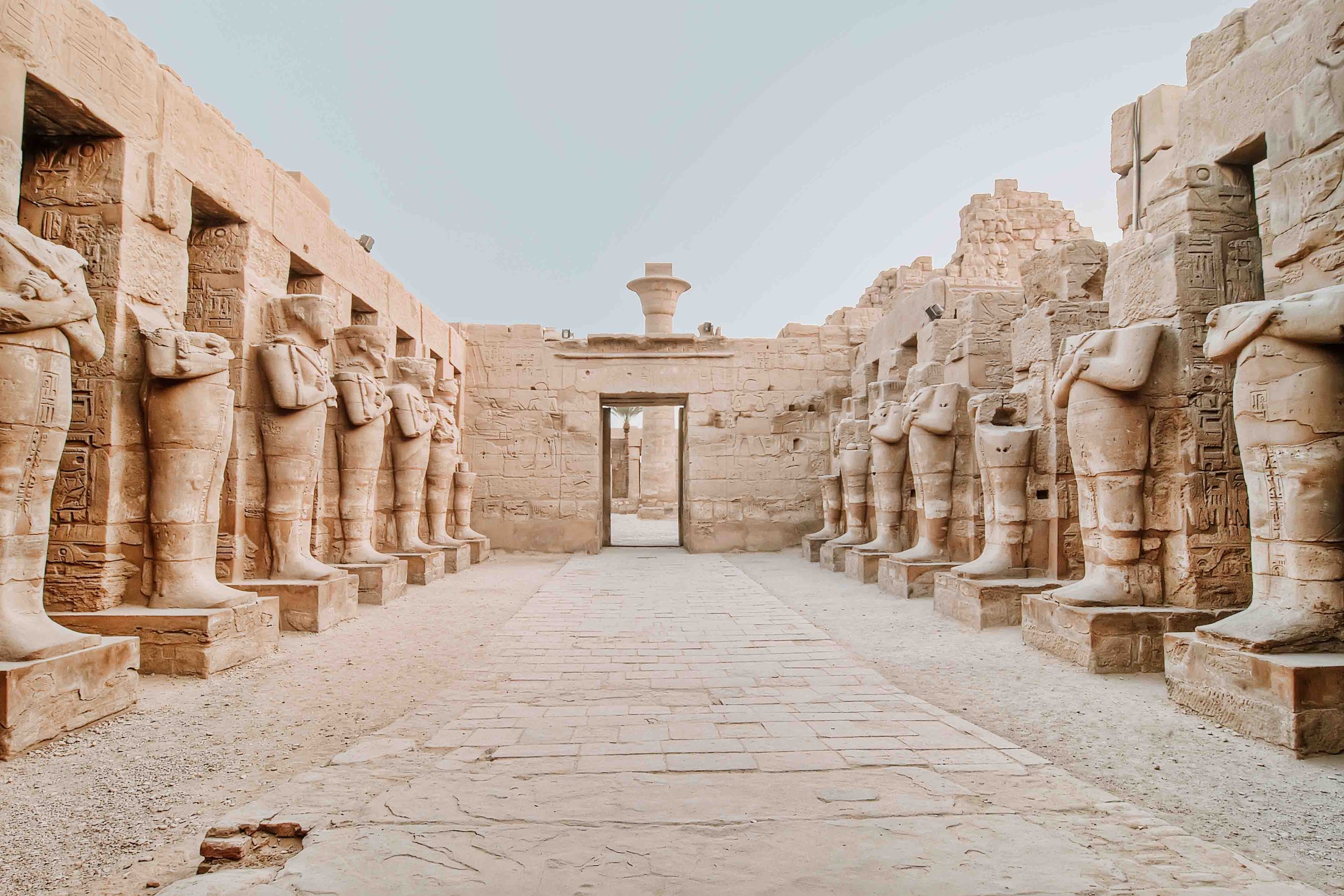 Karnak temple in Luxor on a egypt itinerary 7 days