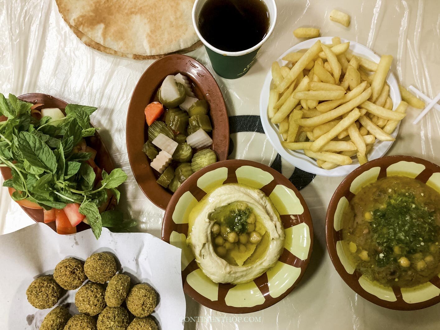 typical Jordanian food during 5 days in Jordan itinerary