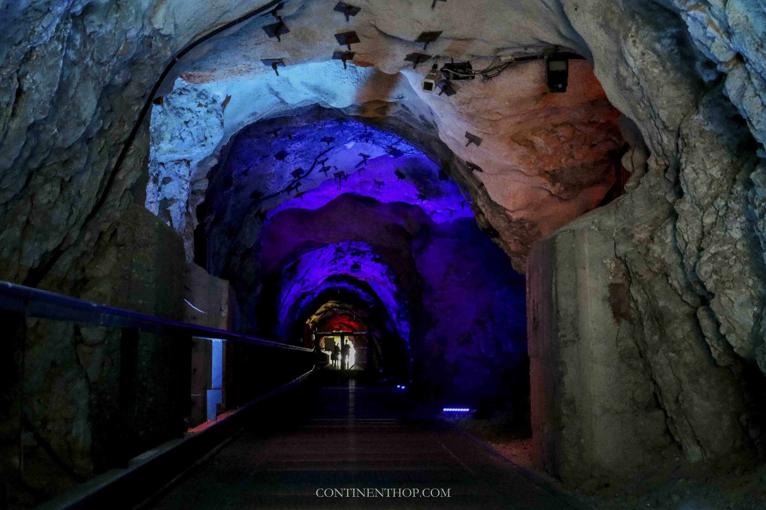 The tunnels below the Schlossberg in Graz on your Austria Itinerary