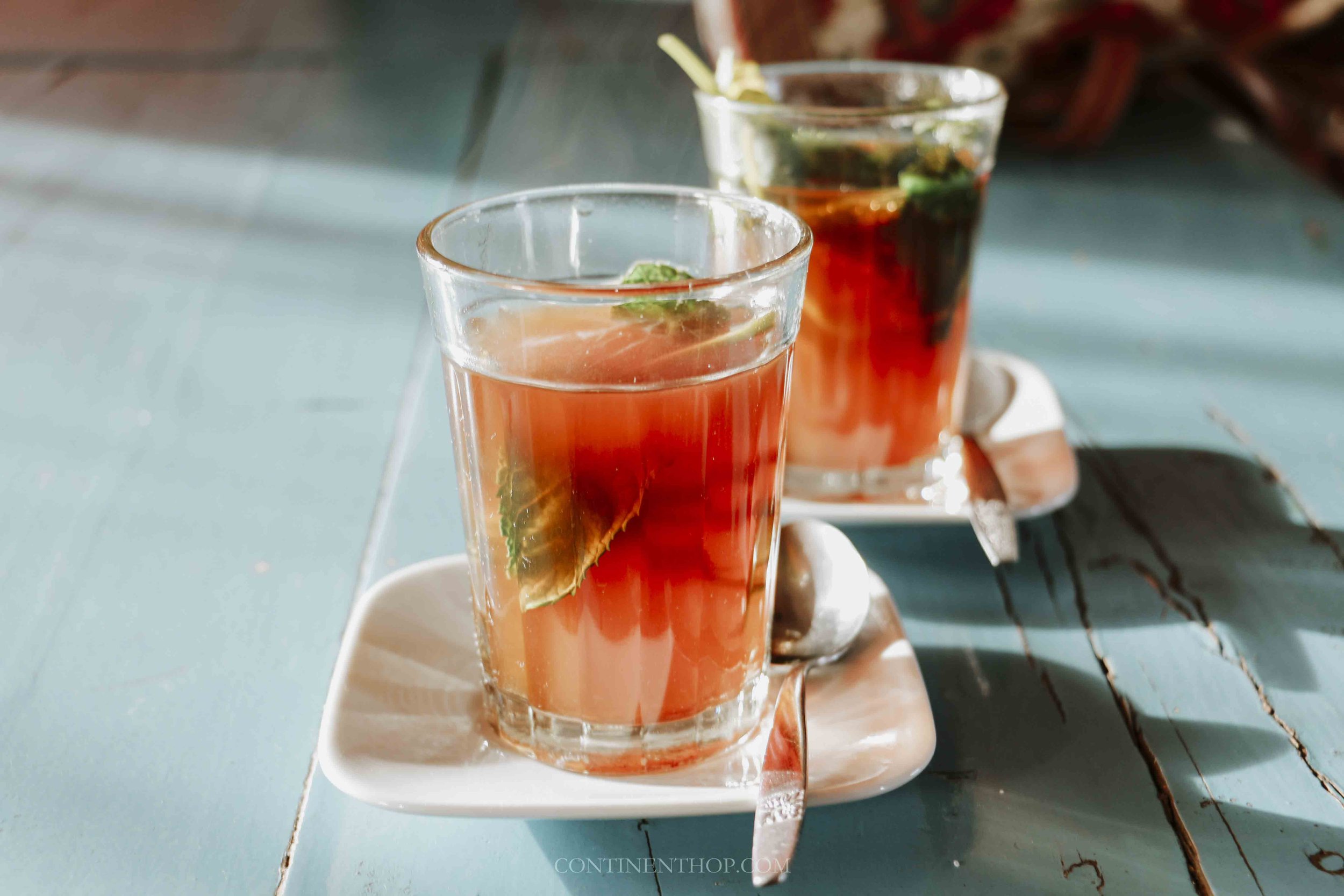 traditional foods from morocco mint tea