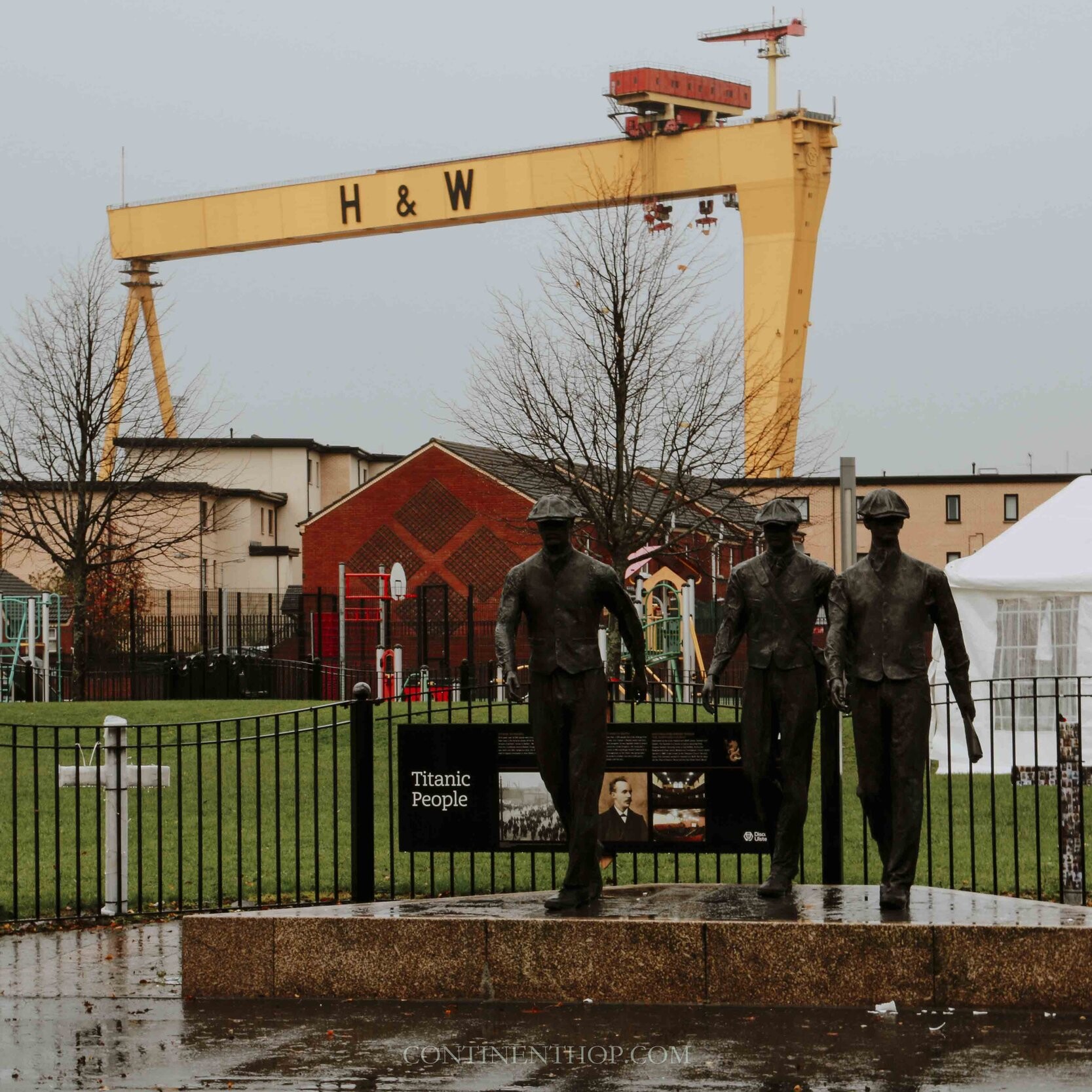 Free things to do in Belfast in a day visit the Samson and Goliath cranes