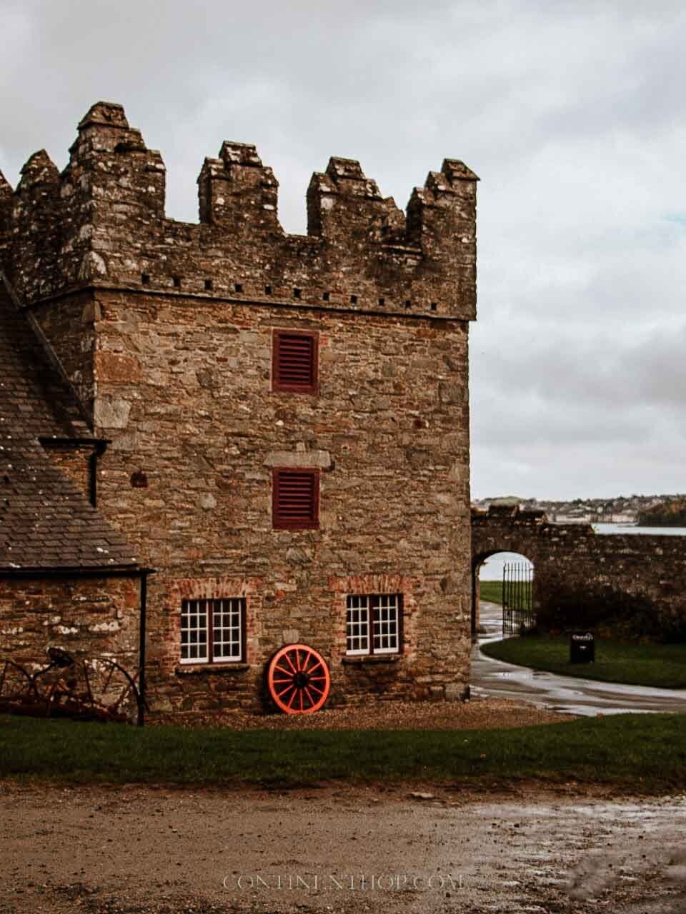 Castleward castle barn GOT locations in Northern Ireland
