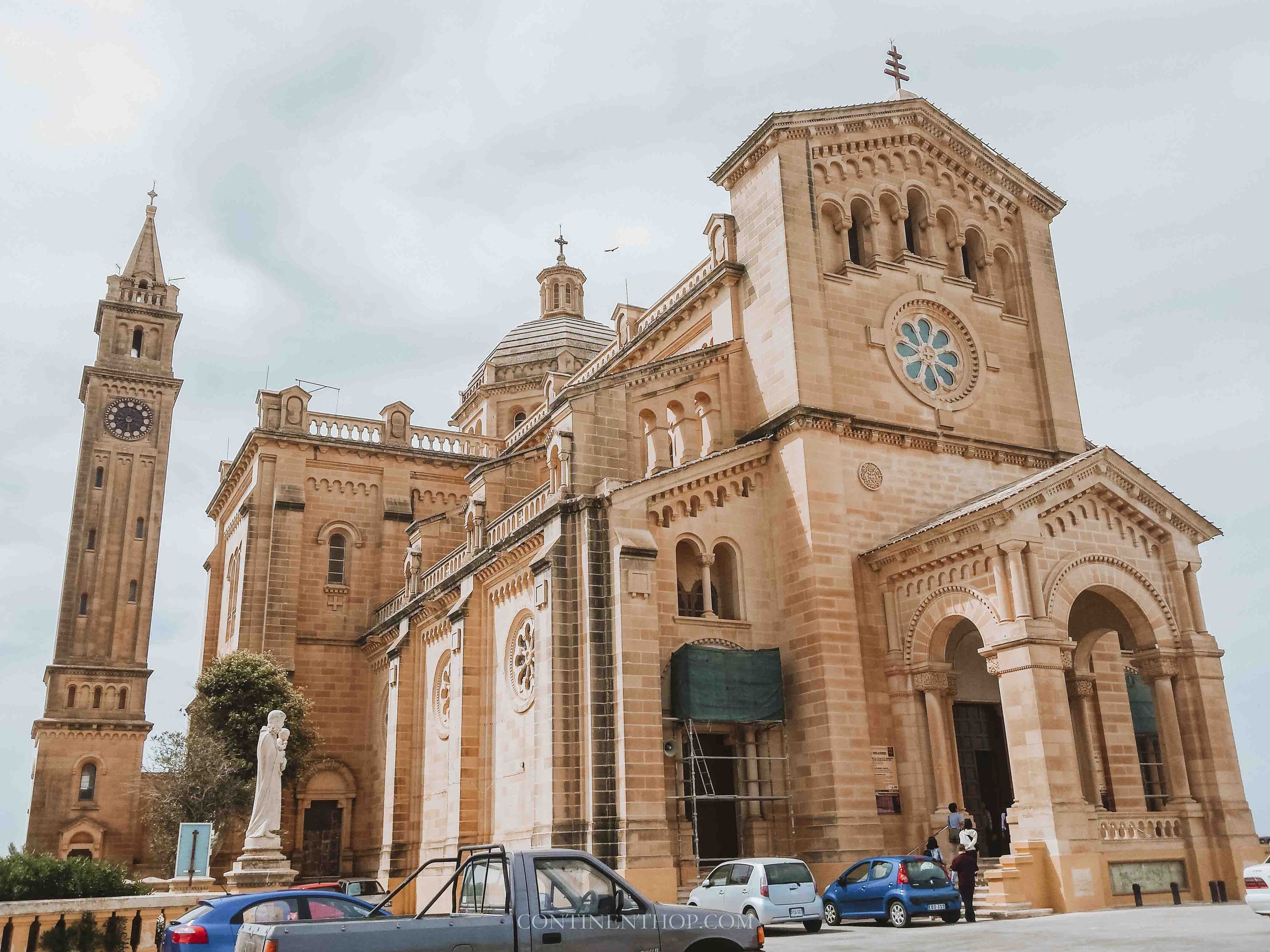 Ta Pinu Basilica in Malta on how many days do you need in Malta