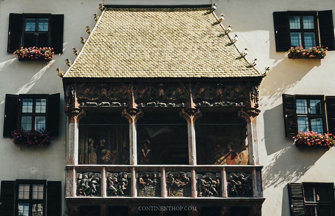 one of the top things to do and see in Innsbruck - the golden roof