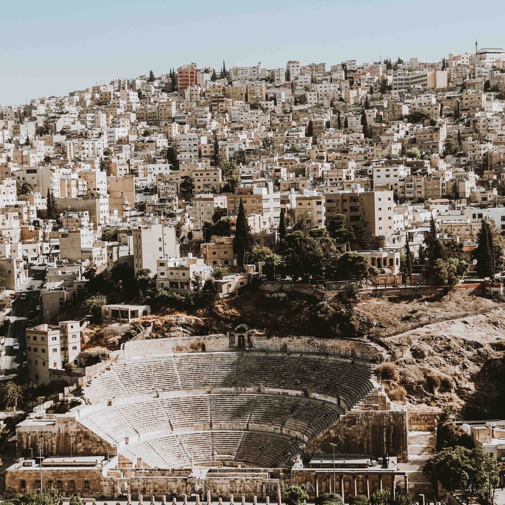 Image of the amphitheater in Jordan