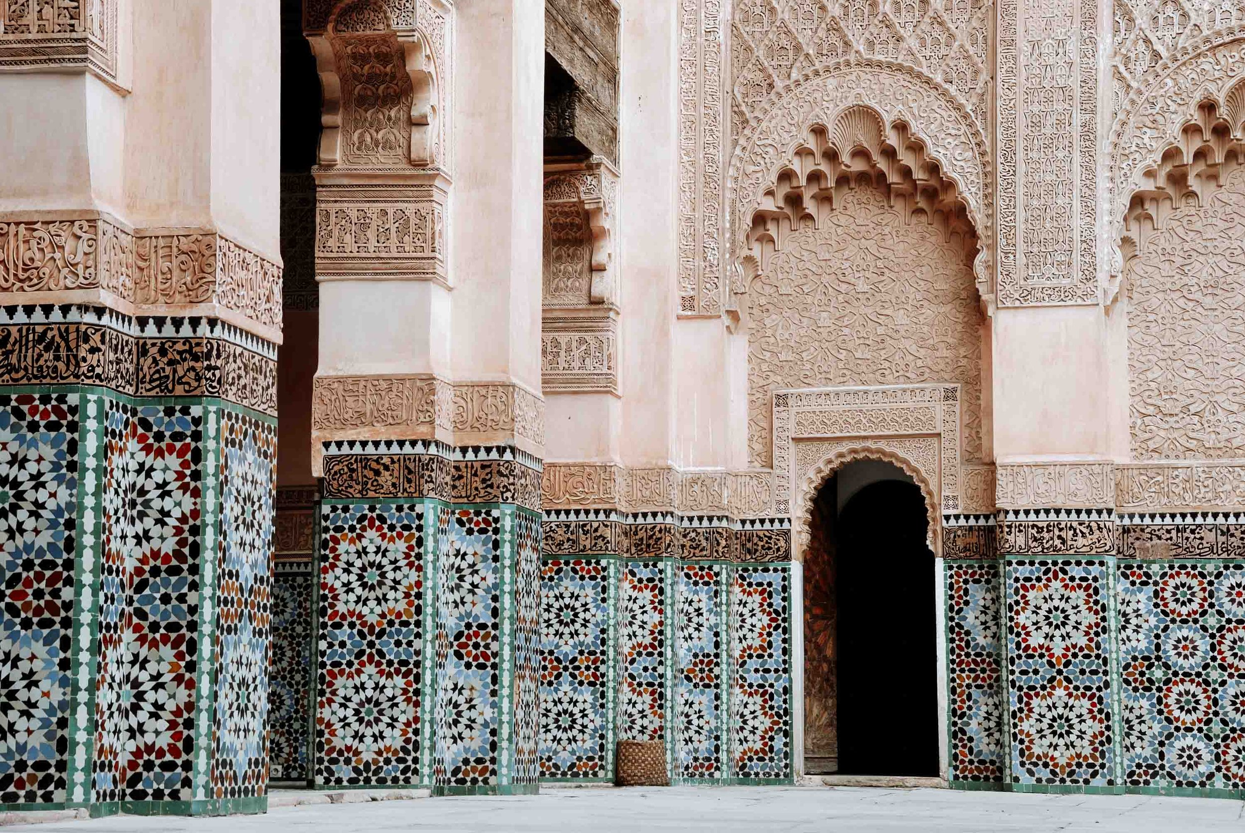 Ben Youssef Madrasa on 3 days in Marrakech itinerary