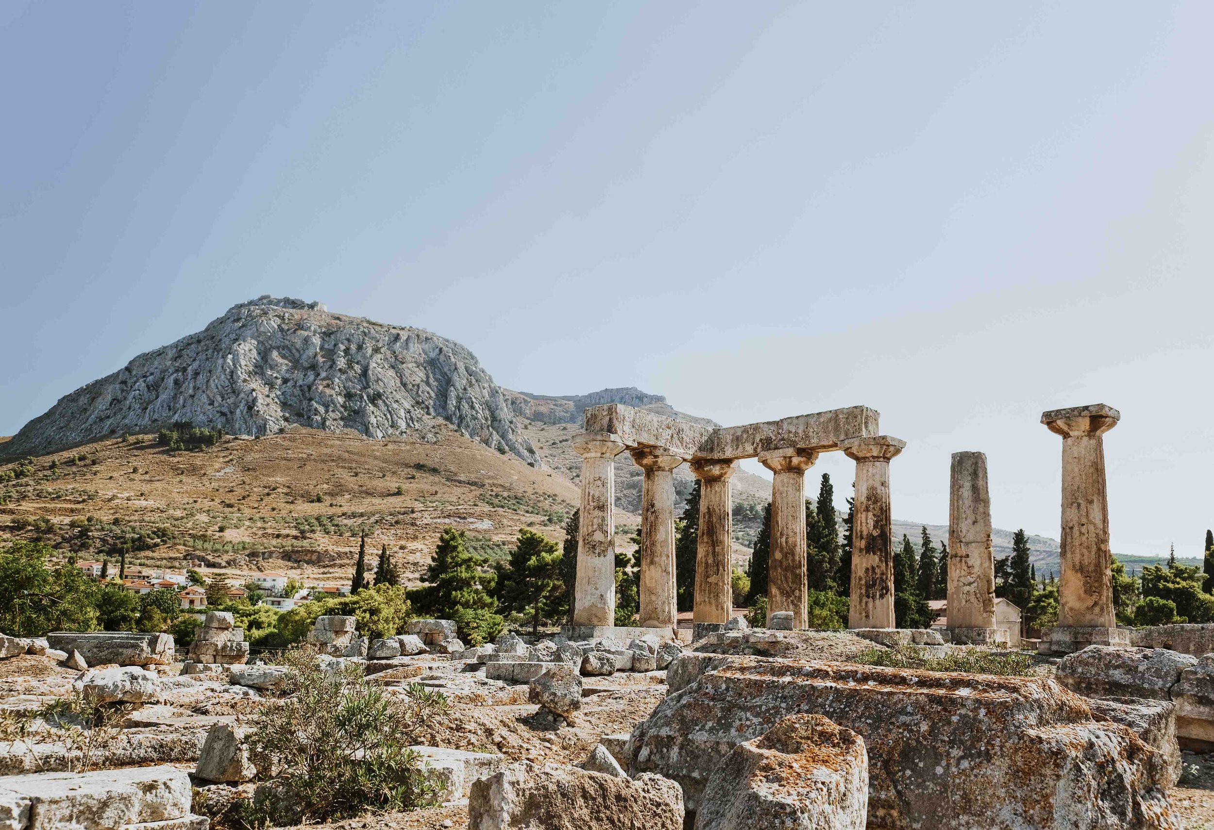 Temple of Delphi near Olympia what to do in olympia greece