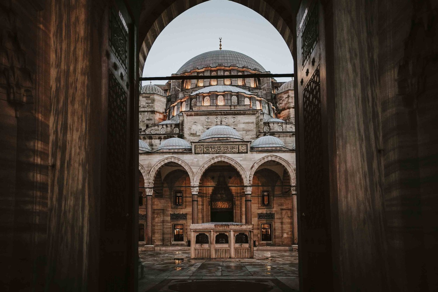 The Hagia Sophia in Turkey where is hot in europe in May