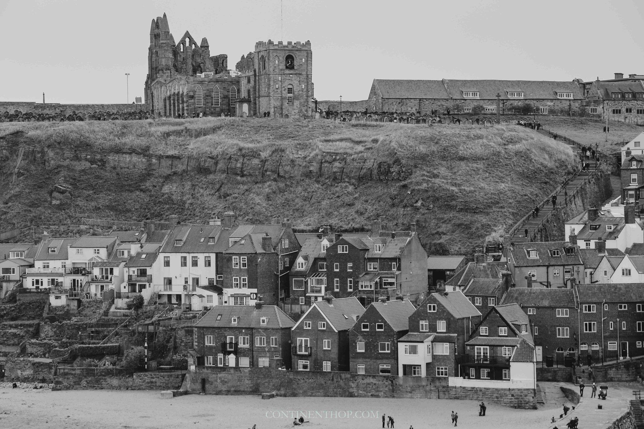 Things to do at whitby take a walk by the beach