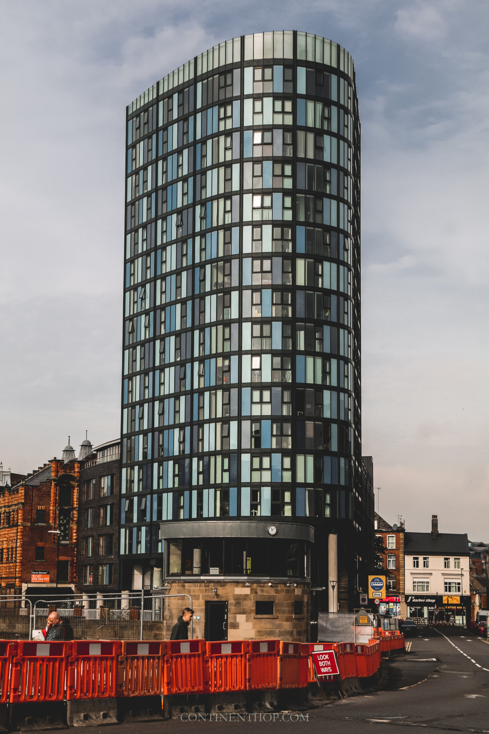 A shiny high rise building in Sheffield England