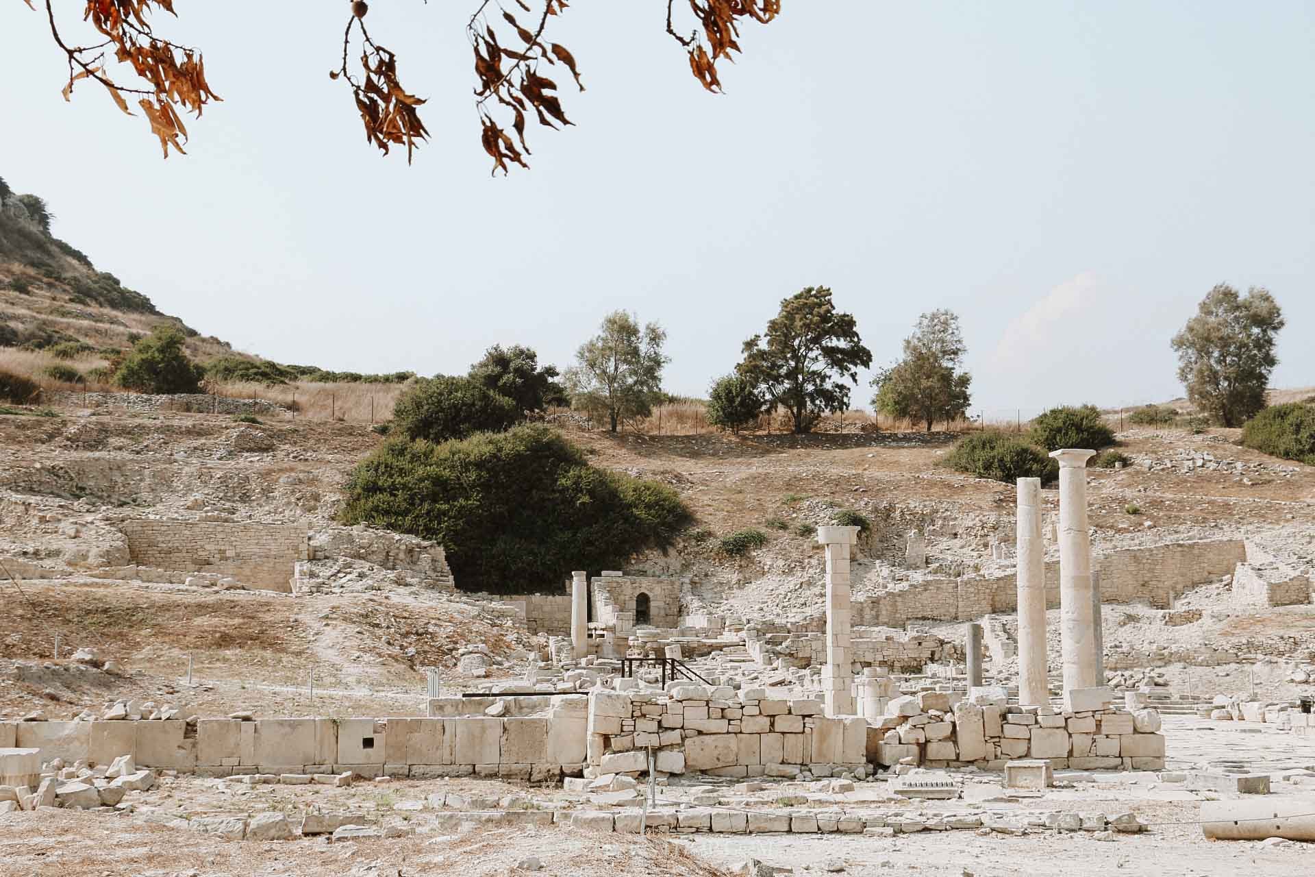 Ancient Kourion site near Limassol from Limassol to larnaca airport bus