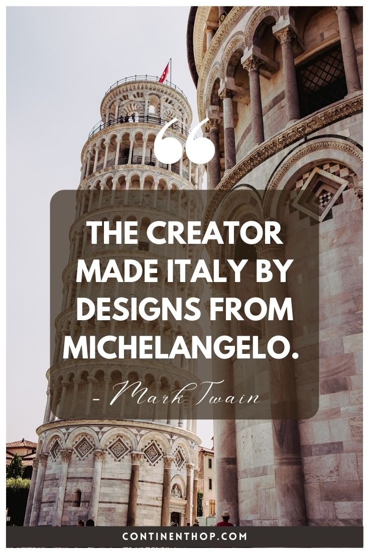 leaning tower of pisa in italy captions, quotes about italy travel, italy quotes funny, funny italy quotes, italy instagram captions