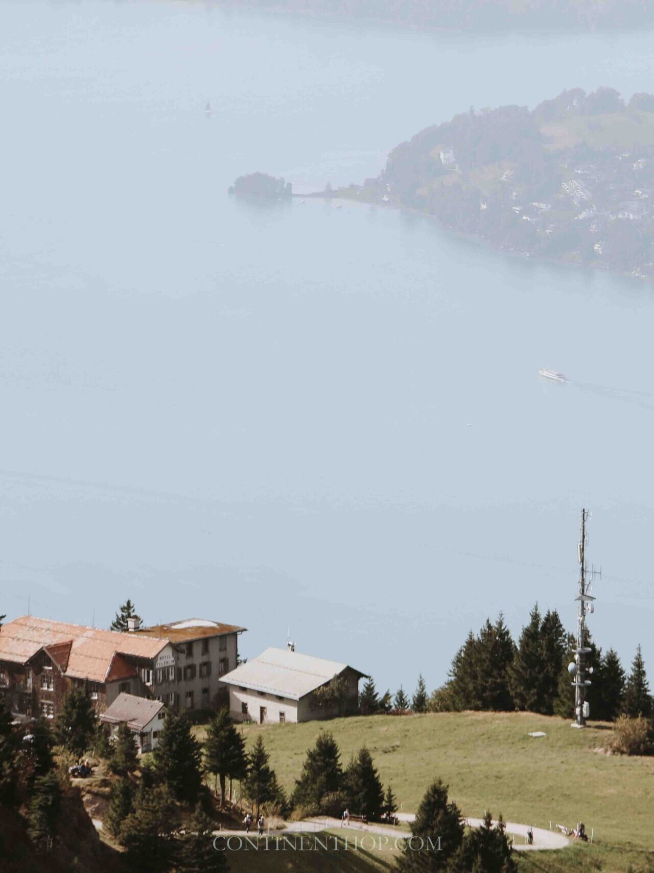 Views from mount rigi on a weekend in Switzerland